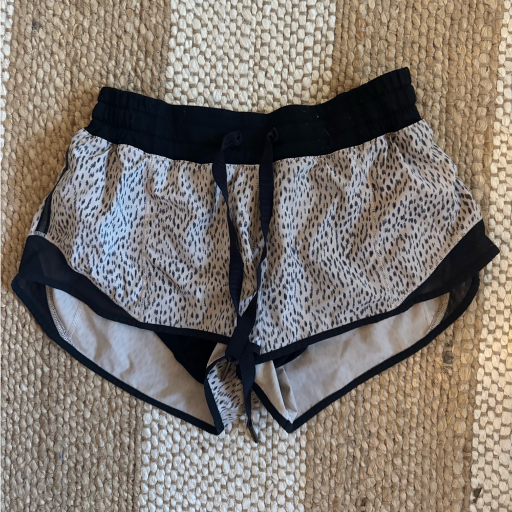 Stylish Black and Gray lululemon Shorts
